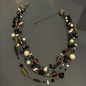 Lia Sophia multi tiered necklace, nwot